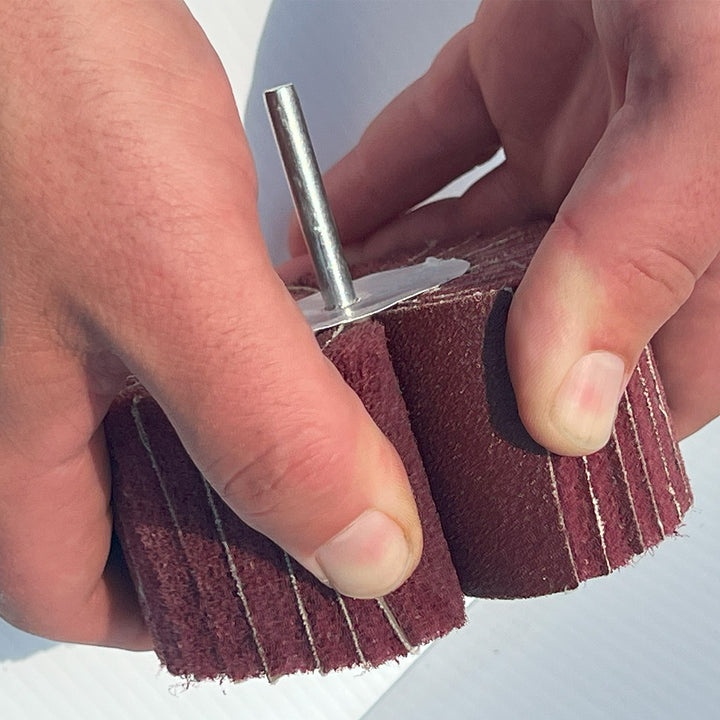 Maker Modus Sanding Wheel – Medium (240–320 Grit) – 4" × 2" × ¼"